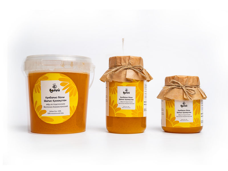 Мёд из подсолнуха Восточно-Казахстанский
